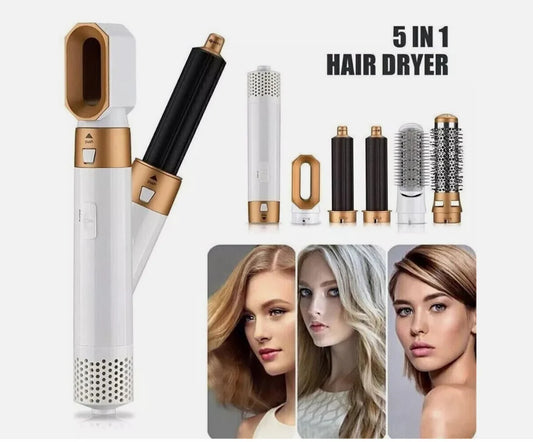 5-in-1 Hair Brush - Air curler